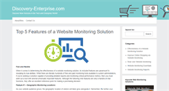 Desktop Screenshot of discovery-enterprise.com
